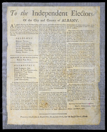 1788 NY Anti-Federalist Candidates